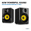 Vonyx SMN30B Active Studio Monitor Speaker Pair - 3" Compact Sound System 4