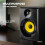 Vonyx SMN30B Active Studio Monitor Speaker Pair - 3" Compact Sound System 2