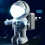 LED USB Night Light Astronaut Shape Portable Lighting Adjustable Foldable for Computer PC Laptop Novelty Spaceman Lamp 4