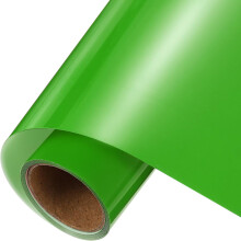 Blue-Green Heat Transfer Vinyl, 10 Inch x 5ft Iron-on Vinyl Roll for Decal Cutting, Signs, Scrapbooking, DIY Craft, Home Decoration