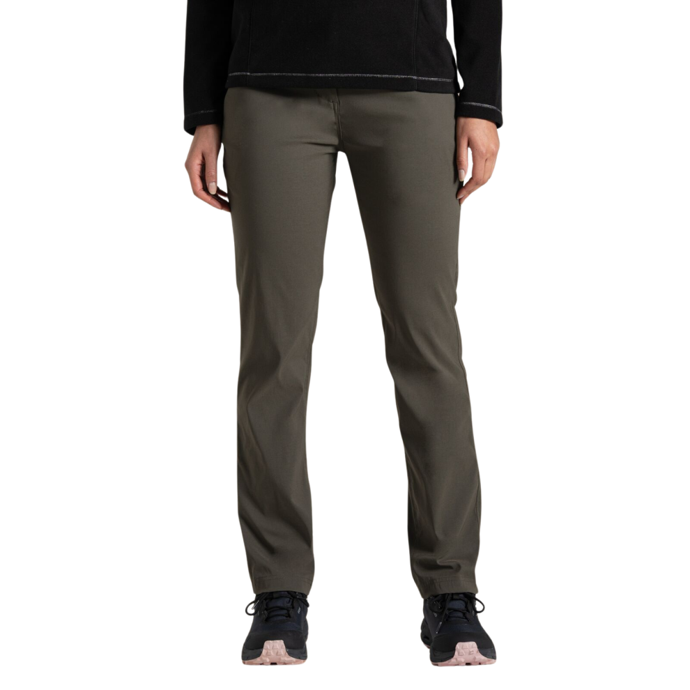 Craghoppers (22R, Dark Khaki) Womens Kiwi Pro Ii Outdoor Walking Hiking Bottoms Trousers