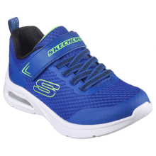 (10K, Blue/Lime) Skechers Kids Microspec Max Vaptix Trainers
