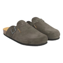 (9.5 UK, Suede / Petrol) Plakton Mens Blog Mule Sandals