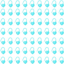 400pcs Stitch Markers for Crocheting, Heart Shaped Crochet Marker Needle Clip Counter for Knitting Clothing Tag DIY Craft,Light Blue