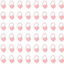 200pcs Stitch Markers for Crocheting, Heart Shaped Crochet Marker Needle Clip Counter for Knitting Clothing Tag DIY Craft,Pink