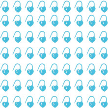 400pcs Stitch Markers for Crocheting, Heart Shaped Crochet Marker Needle Clip Counter for Knitting Clothing Tag DIY Craft,Blue