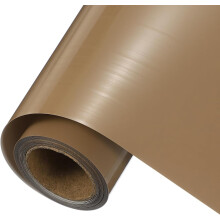 Brown Heat Transfer Vinyl, 10 Inch x 9.8ft Iron-on Vinyl Roll for Decal Cutting Signs Scrapbooking DIY Craft Home Decoration