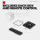 Power Dynamics Powerline B50B In Wall Audio Amplifier BT/LCD Black 6