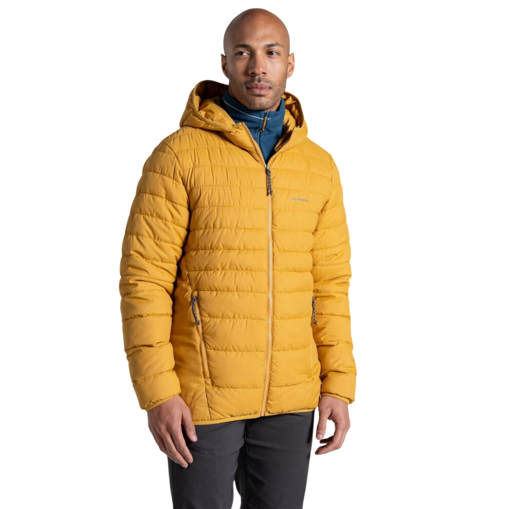 Craghoppers Men's Yellow Compresslite Ix Hooded Insulating Jacket Size: S - Image 4