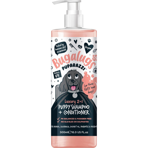 BugaLugs Bugalugs Puppy Shampoo & Conditioner 2 in 1 Papaya 1
