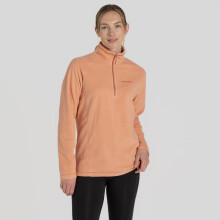 (10, Clay) Craghoppers Womens Miska VI Half Zip Warm Winter Pullover Fleece