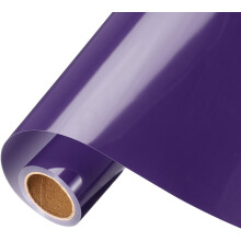 Purple Heat Transfer Vinyl, 10 Inch x 9.8ft Iron-on Vinyl Roll for Decal Cutting, Signs, Scrapbooking, DIY Craft, Home Decoration