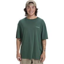 (M, Trekking Green) Quiksilver Mens Salt Water Short Sleeve T-Shirt - China Blue