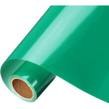 Green Heat Transfer Vinyl, 10 Inch x 8ft Iron-on Vinyl Roll for Decal Cutting, Signs, Scrapbooking, DIY Craft, Home Decoration