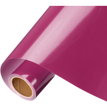 Rose Red Heat Transfer Vinyl, 10 Inch x 9.8ft Iron-on Vinyl Roll for Decal Cutting, Signs, Scrapbooking, DIY Craft, Home Decoration