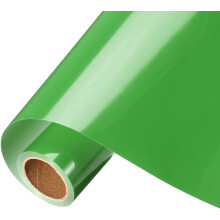 Blue-Green Heat Transfer Vinyl, 12 Inch x 8ft Iron-on Vinyl Roll for Decal Cutting, Signs, Scrapbooking, DIY Craft, Home Decoration