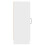 VidaXL vidaXL Sideboard High Gloss White 33 x 34.5 x 87 cm Engineered Wood 5