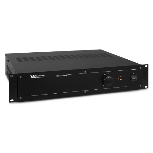 Power Dynamics PRS120 100V Slave Amplifier 120W - Professional Sound System 1