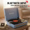 Fenton 102.054 RP118E Record Player Briefcase with Bluetooth In/Out - Blue 2