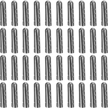 Metal Shoelace Tips, Brass Open Mouth Shoelace Head Replacement Cord End Tips for Sneakers DIY Repairing,