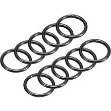 Round Spring O Rings, Trigger Buckle Snap Clips for Bags, Purses, DIY Accessories