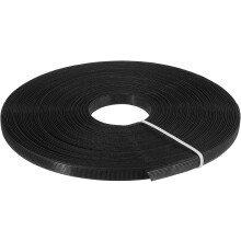 Boning for Sewing, 1Pcs 50 Yards 12mm - Polyester Sew-Through Low-Density Corset Boning for Wedding Dress, Bridal Gown (Black)