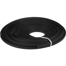 Boning for Sewing, 1Pcs 50 Yards 6mm - Polyester Sew-Through High-Density Corset Boning for Wedding Dress, Bridal Gown (Black)