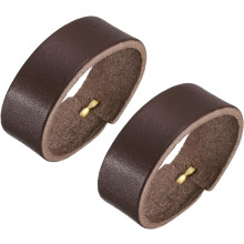 Leather Belt Loop Keepers, Strap Ring Buckle for DIY Craft Bag