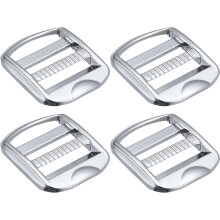 Metal Ladder Buckle, Slider Metal Adjustable Buckle for Backpack Strap