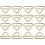 Triangle Buckle Adjuster, Triangle D Rings Adjuster Triangle with bar Swivel Clip for Webbing Bag 1