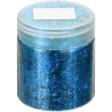 Gold Foil Flakes for Resin, 3g Metallic Leaf, Imitation Gold for Nail Art, Resin Art, Crafts, Painting, Candle & Jewelry Making, Dark Blue