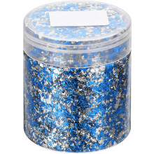 Gold Foil Flakes for Resin, 3g Metallic Foil Flakes, Imitation Gold Foil Flakes Metallic Leaf for Nail Art, Resin Art, Crafts, Painting, Candle and Je