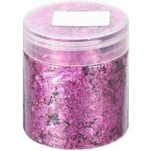 Gold Foil Flakes for Resin, 3g Metallic Foil Flakes, Imitation Gold Foil Flakes Metallic Leaf for Nail Art, Resin Art, Crafts, Painting, Candle and Je
