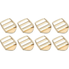 Metal Ladder Buckle Slider Tri-Glider Adjustable Buckles, for Webbing Backpack Strap