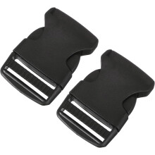 Side Release Buckle, Plastic Dual Adjustable Buckle Clip Replacement for Backpack Luggage Straps Belt