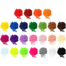 25 Colors 50 Yards Pom Pom Ball Fringe Trim, 2 Yard Ribbon Sewing Accessory DIY Crafts for Home Curtain Clothes Pillow Decoration (12mm)