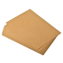 8pcs 8.3" x 11.8" Self Adhesive Cork Sheets 1mm Thick A4 Rectangle Cork Table Mat Cup Backing Coaster Cork Board Wall Tiles