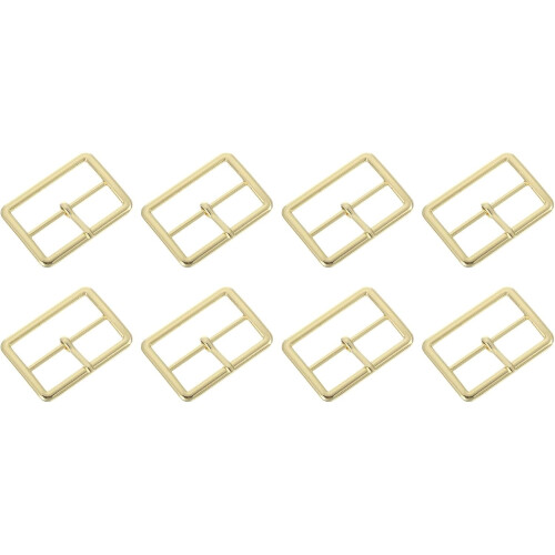 Metal Roller Buckles, Single Prong Belt Strap Adjuster