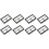 Metal Roller Buckles, Single Pin Buckle Strap Adjuster 1
