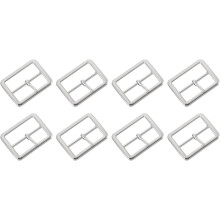 Metal Roller Buckles, Single Prong Belt Strap Adjuster