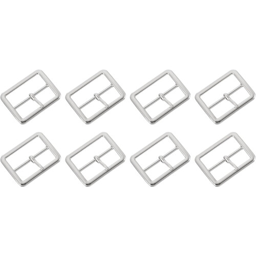 Metal Roller Buckles, Single Prong Belt Strap Adjuster