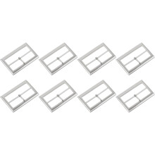 Metal Roller Buckles, Single Pin Buckle Strap Adjuster