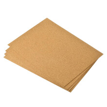 4pcs 8.3" x 11.8" Self Adhesive Cork Sheets 1mm Thick A4 Rectangle Cork Table Mat Cup Backing Coaster Cork Board Wall Tiles