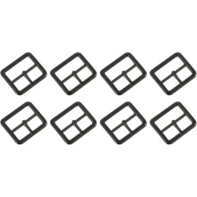 Metal Roller Buckles, Single Prong Belt Strap Adjuster