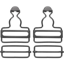 Overall Buckles, Retro Metal Suspender Replacement Buckles for Trousers Cotton Jacket