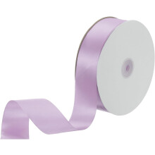 Satin Ribbon, 1-1/2 Inch x 100 Yards Violet Single Face Polyester Satin Ribbon for Gift Wrapping, Crafts, Wedding Party Decorations, Bow Making