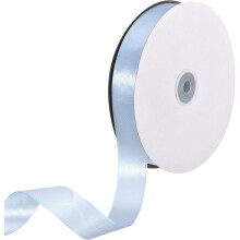 Satin Ribbon, 1 Inch x 100 Yards Blue Single Face Polyester Satin Ribbon for Gift Wrapping, Crafts, Wedding Party Decorations, Bow Making
