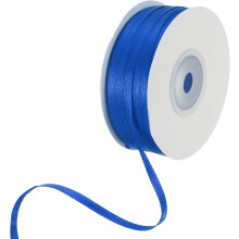 Satin Ribbon, 1/8 Inch x 100 Yards Dark Blue Double Face Polyester Satin Ribbon for Gift Wrapping, Crafts, Wedding Party Decorations, Bouquet, Bow Mak