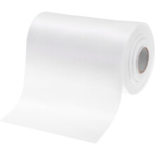 4 Inches x 24 Yards White Satin Ribbon Solid Large Ribbon for Cutting Ceremony Kit Chair Sash Table Hair Bow Sewing Craft Gift Wrapping Wedding Party