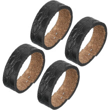 Leather Belt Loop Keepers Ring Buckles Fit Width Belt Strap for DIY Craft Bag Belt Fixing